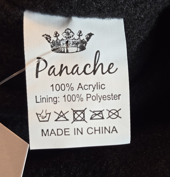 Panache Multicolored Stocking Hat with Pom Pom NWT - Picture 4 of 12